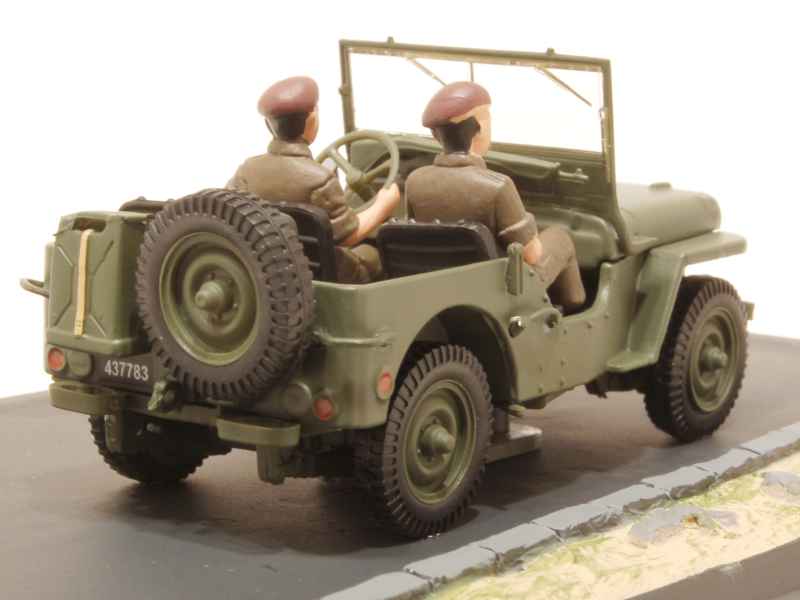 Solido voiture Jeep Willys MB militaire, SAS, WW2, 1/43. 2