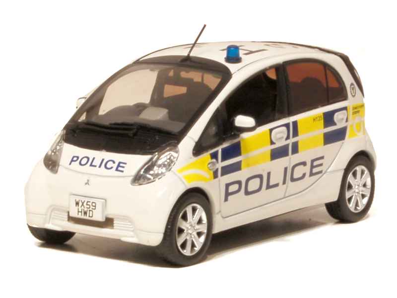 65909 Mitsubishi I Miev Electric Car Police 2009