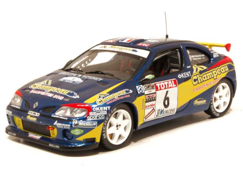 Renault - Mégane Kit Car Mont Blanc Rally 2000 - IXO - 1/43 - Autos ...