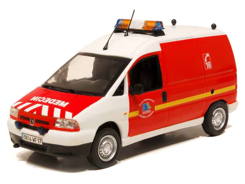 66231 Peugeot Expert VRM Pompiers 2001
