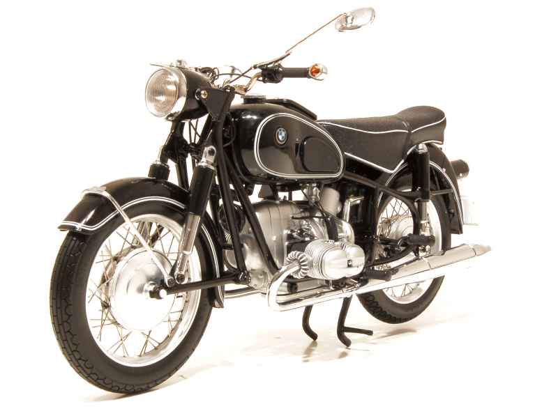 Miniature Tootsietoy BMW R60-2 1960 - Échelle 1/10 - Moto De Collection Noire