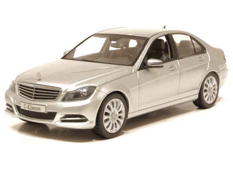 Modèle Réduit Mercedes-Benz Classe C Schuco à L'échelle 1/43 - En Boîte - Occasion - Couleur Grise