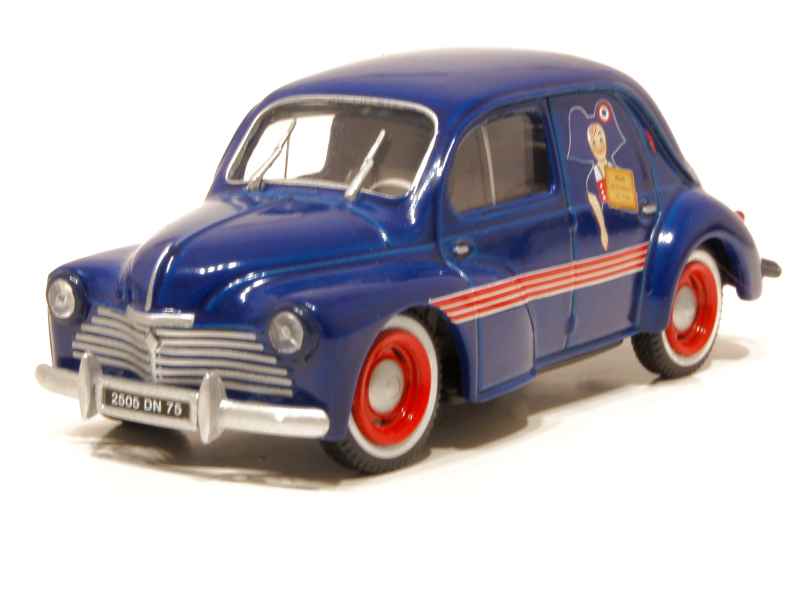 Renault 4CV Alsacienne 1950 - Solido 1/18, Collection Miniature, état Neuf
