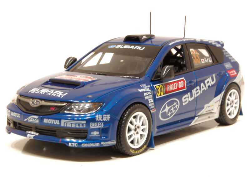 Ixo 1:43 Subaru Impreza WRX STI #14 Rally Tour de Corse 2011 Arai / Moscatt RAM456 model car