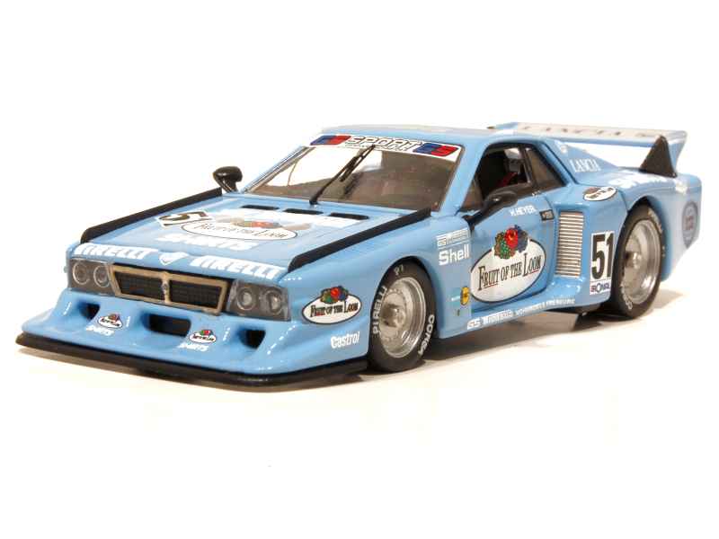Lancia Beta Montecarlo N°51 DRM 1980 - Voiture Slot 1/32 Fly GB