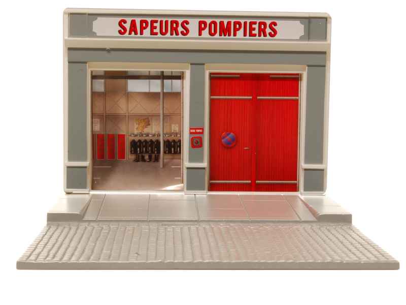 66510 Divers Décor Caserne Pompiers