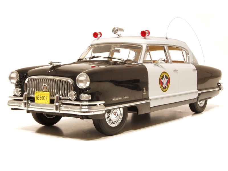 66549 Nash Ambassador Airflyte Police 1952