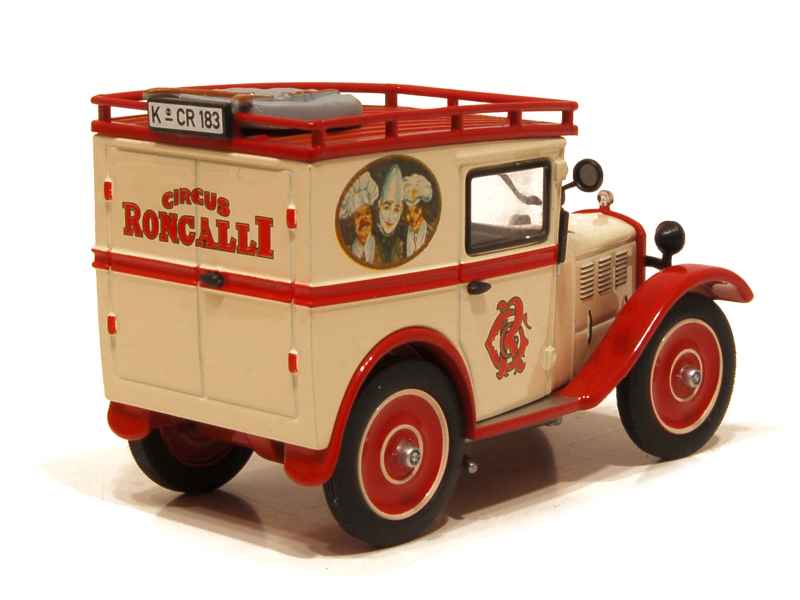 66809 BMW Dixi Fourgonnette Circus Roncalli 1928