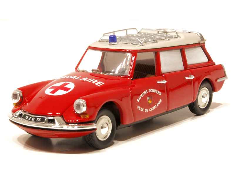 Miniature Rio N°99 – Citroën ID 19 Break Pompiers à L’échelle 1:43 – état Neuf