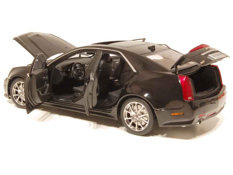 Cadillac CTS Coupé 2008 Argent – Miniature Kyosho 1/18, Street, Neuve En Boîte