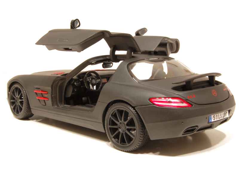 Mercedes SLS AMG C197 2009 – Maisto 1/18 – Montée Métal, Neuve En Boîte