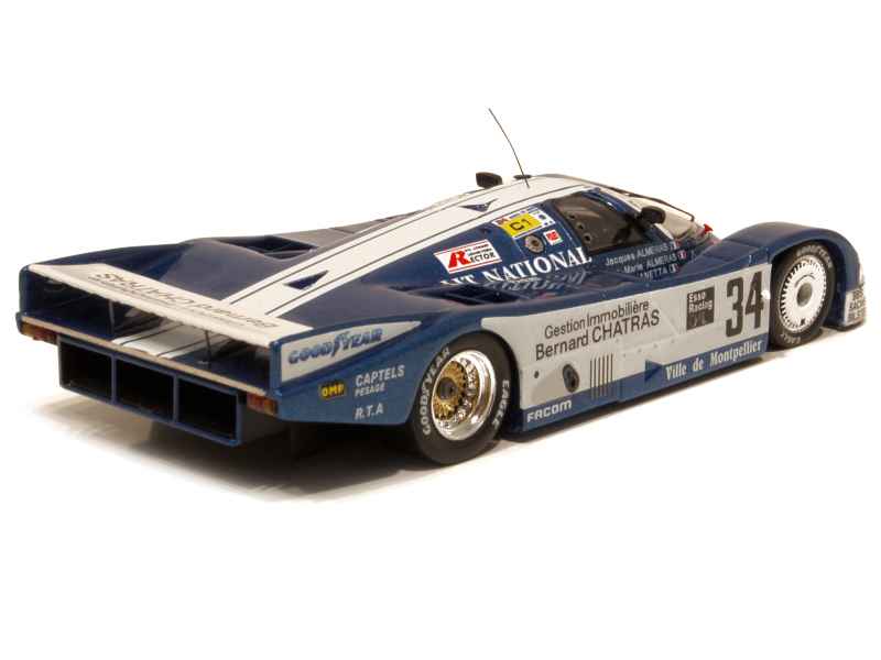 Miniature Spark 1/43 – Porsche 962C Le Mans 1989 #34 Almeras / Lanetta – Résine