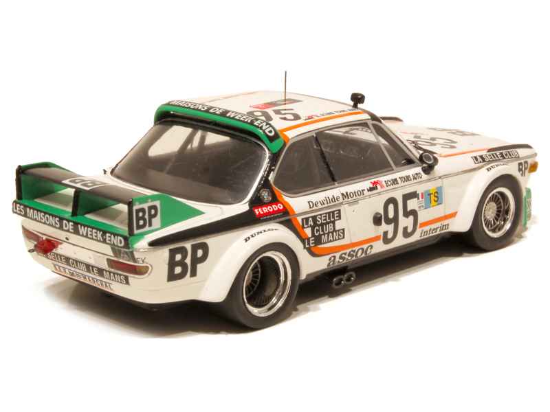ミニカー SPARK 1/43 BMW CSL 95 1st GR2 LM 1976 Spark 1/43 BMW 3.0 CSL No.95 1st GR.2 Le Mans 1976 Winner