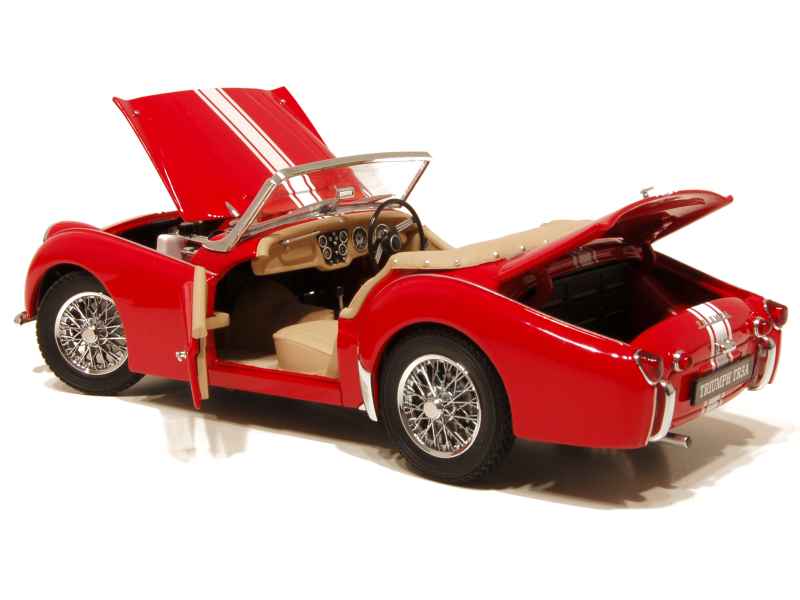 Triumph - TR3A Cabriolet 1959 - Kyosho - 1/18 - Autos Miniatures Tacot