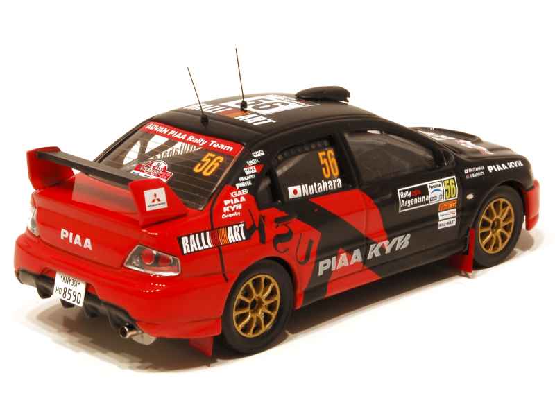 Miniature Vitesse 1/43 – Mitsubishi Lancer Evo IX – Rallye Finlande 2008 – Neuve
