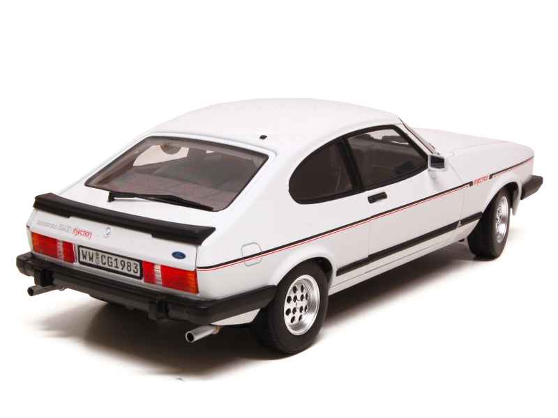 Capot Avant Miniature Ford Capri MKIII 2.8 1978 - Échelle 1/18 - Marque Norev - Occasion