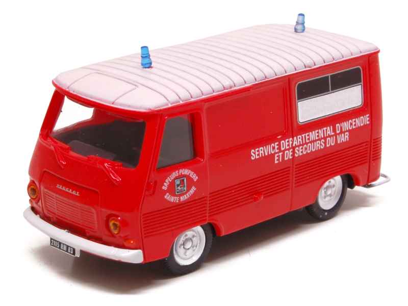 POMPIER 1/43 IOX peugeot j7c ar guérin paris hachette collection camion