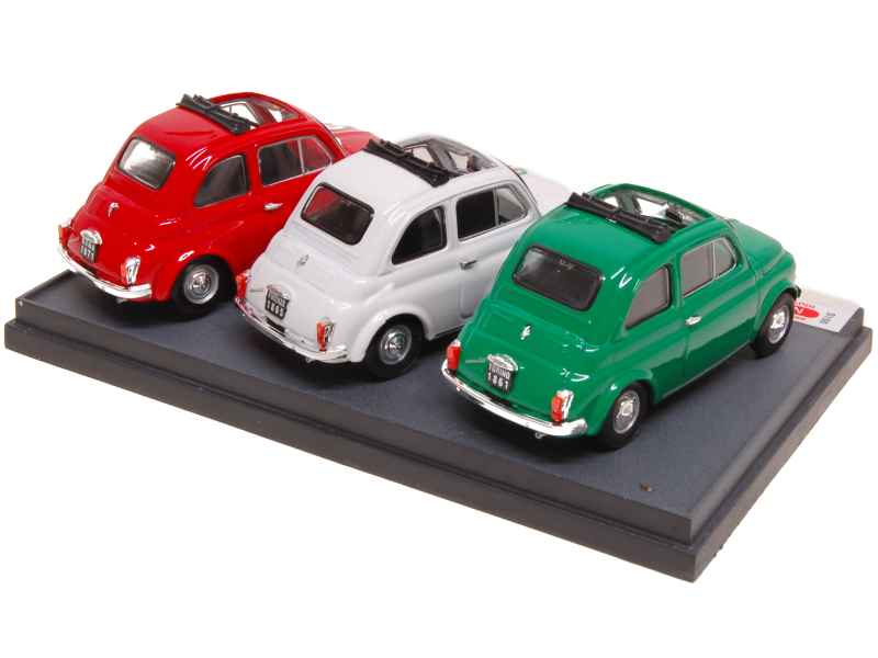 Modèle Réduit Fiat 500 Fourgonnette Poste Italienne - Échelle 1/43 - Marque Brumm
