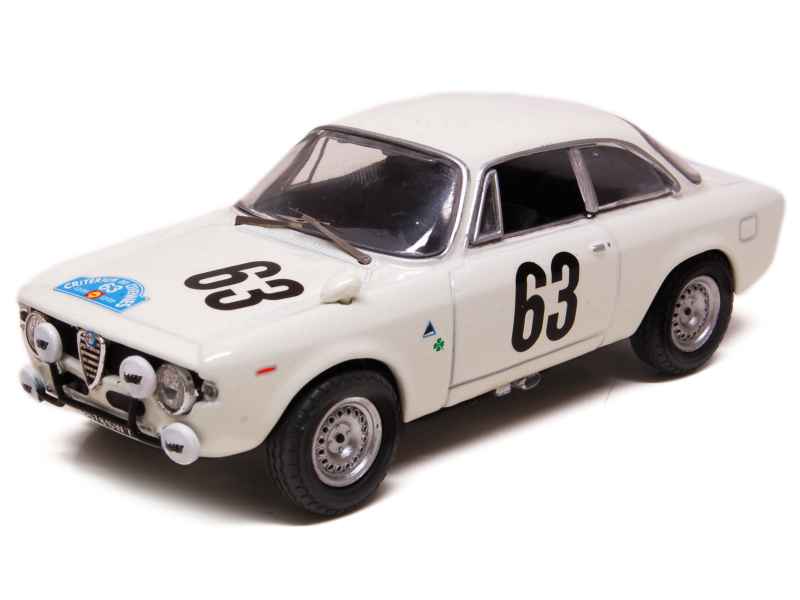 SOLIDO SÉRIE 100 ALFA ROMÉO GIULIA TZ R.148 1966 BON ÉTAT CRITÉRIUM CÉVENNES