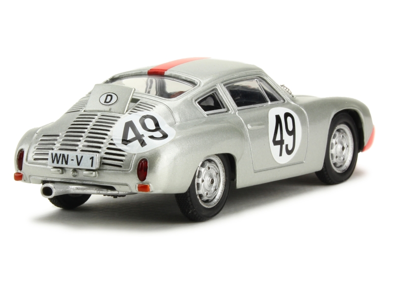 PORSCHE ABARTH N.76 5th TARGA FLORIO 1963 PUCCI-STRAHLE 1:43 Best Model