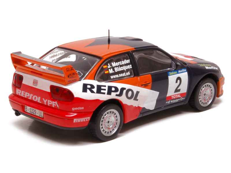 Altaya 1/43 Seat Cordoba WRC N°2 RAC Navarra 2001 - Miniature Diecast
