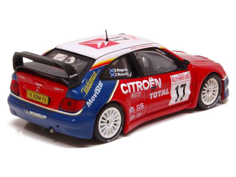 Citröen Xsara WRC z Rally Monte Carlo 2003 (C.Sainz) 1:43 Citröen Xsara WRC z Rally Monte Carlo 2003 (C.Sainz) 1:43