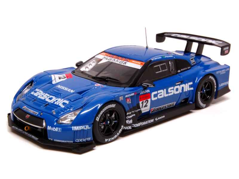 Nissan GT-R Super GT500 2011 – Ebbro 1/43, Miniature Métal Montée, état Neuf