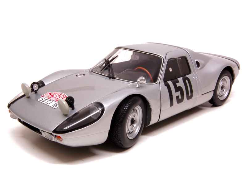 CMC 1:18 Porsche 904 Carrera GTS #150 2nd Rallye Monte Carlo 1965 Böhringer, Wütherich M-231