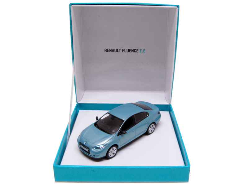 Voiture Miniature Renault Fluence Concept Car — échelle 1/43, Couleur Grise, Collection Presse, Occasion