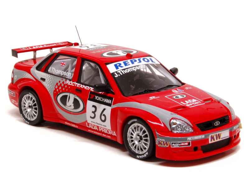 ミニカー 1/43 LADA Priora WTCC 2009 J. Thompson ミニカー 1/43 LADA Priora WTCC 2009 J. Thompson Lada Priora