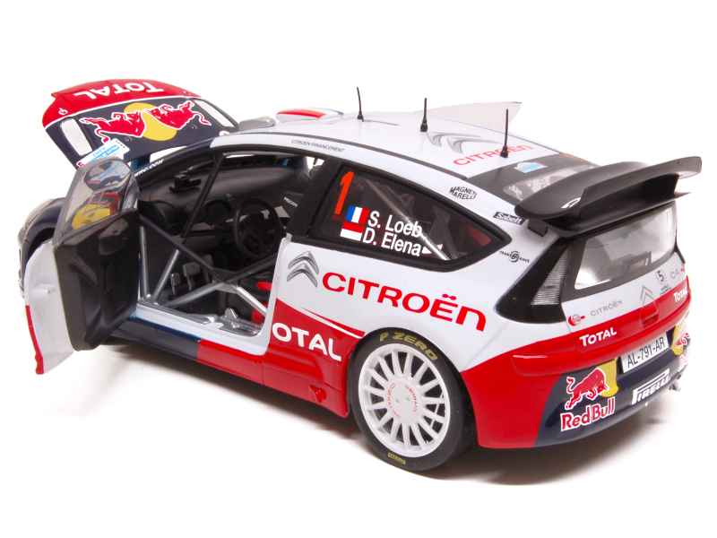 Norev 1/18 Citroën C4 WRC – Loeb / Elena – Miniature Occasion – Lire Description