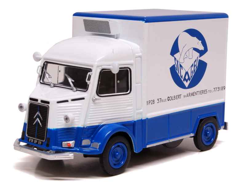 35147 ELIGOR / CITROEN HY FRIGORIFIQUE 1969 B. DUPAS 50 CHERBOURG 1/43