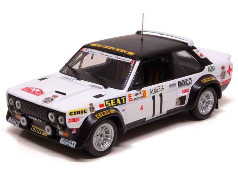 Rallye Monte Carlo 1978 Walter Röhrl / C.Geistdorfer Fiat 131 Abarth 4th place