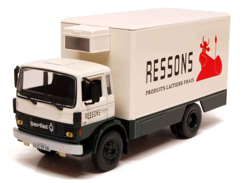 CAMION D'AUTREFOIS N°046 BERLIET 130 B11 Fourgon Frigo 1978 ALTAYA