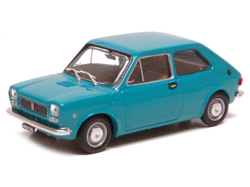 Fiat 127 1972 chiaroverde modellino in Vitrine 1:43 Fiat 127 1972 chiaroverde modellino in Vitrine 1:43