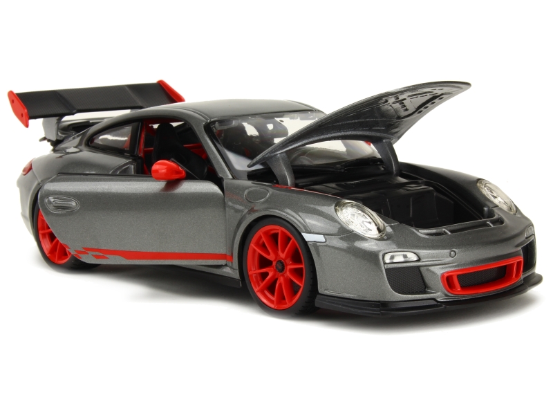 Porsche 997 GT3 RS 4.0 2010 - Miniature Burago 1/18, état Bon, Collection