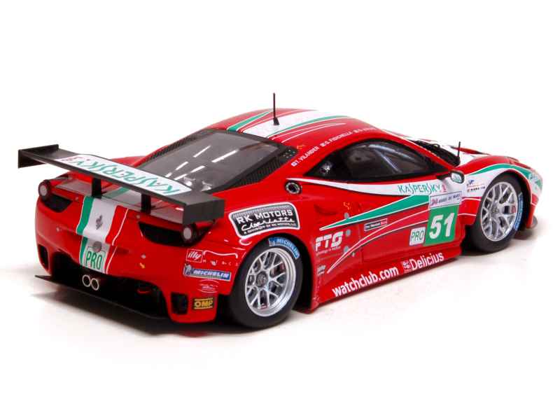 1/18 Ferrari 458 Italia GT2 Le Mans 2011 AF Corse red Elite Ferrari