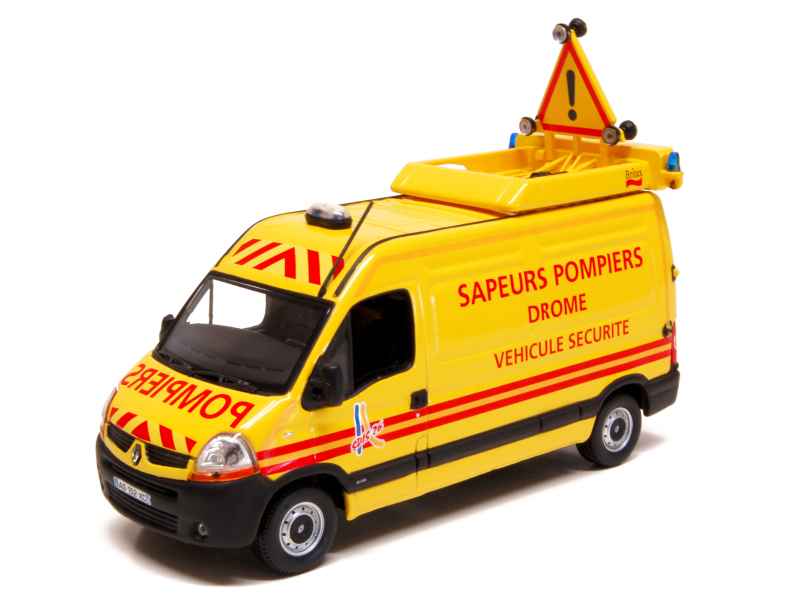 Miniature Norev 1/43 Renault Master Pompiers équipe Subaquatique, Occasion