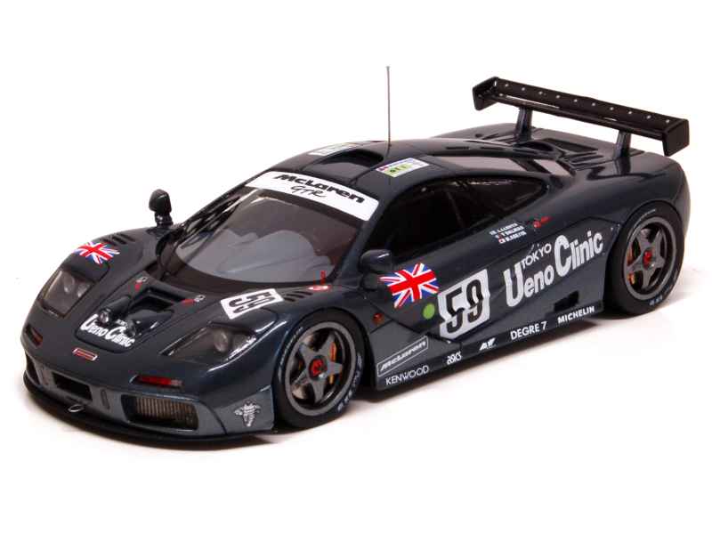 McLaren F1 GTR 59 Winner 24 Heures du Mans 1995 Solido S1804106 - Miniatures Autos Motos