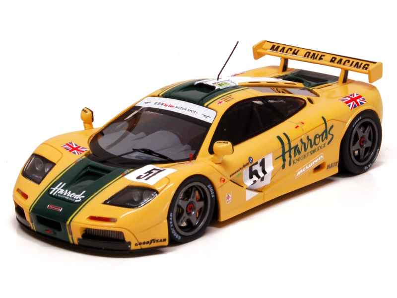 Miniature McLaren F1 1/43 Spark GTR No.39 Bigazzi Team SRL 24h Le Mans 1996 1 43