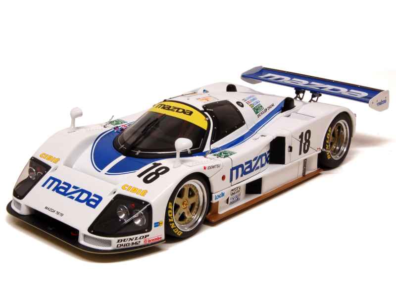 Jual Model Skala 18 CMR Mazda 727B #18 Le Mans 1991 Kennedy Sala Buka Pintu | Indonesia