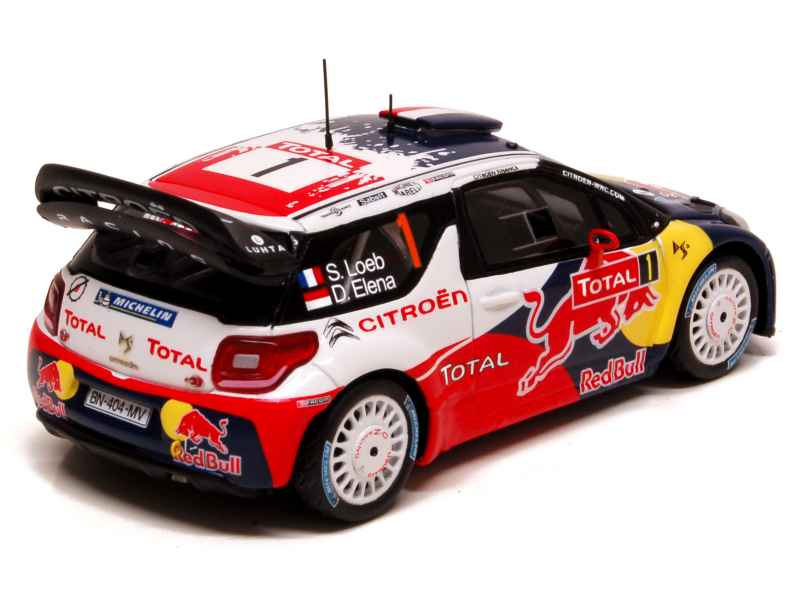 Citroën DS3 WRC N°1 Rallye Monte-Carlo 2013 – Spark 1/43, Zamac, En Boîte