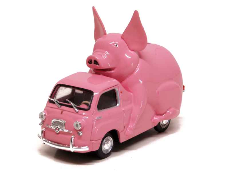 70284 Fiat 600D Multipla Tirelire