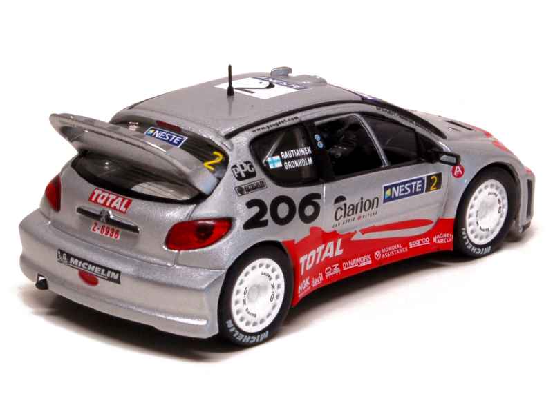 70322 Peugeot 206 WRC Finland Rally 2002