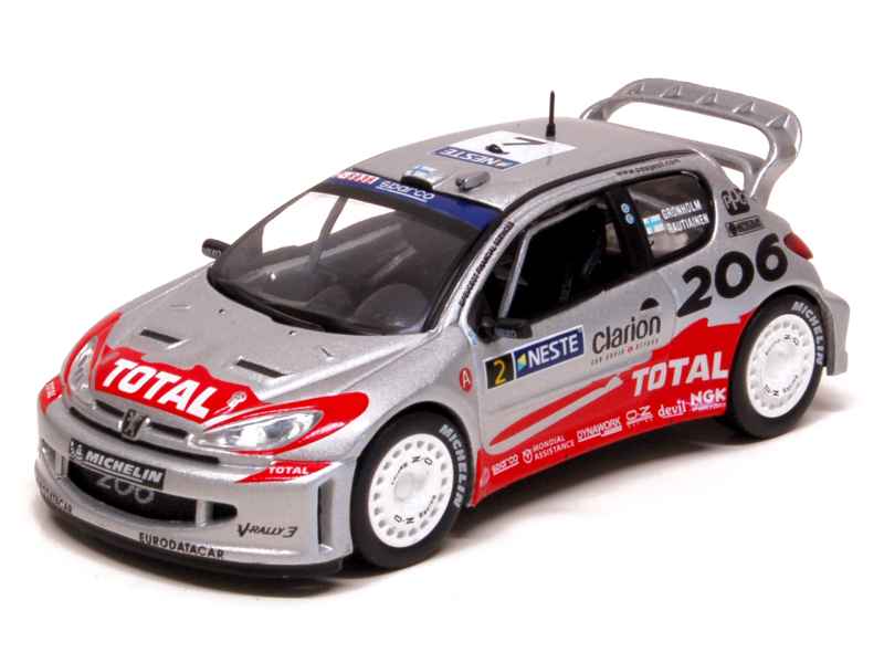 70322 Peugeot 206 WRC Finland Rally 2002