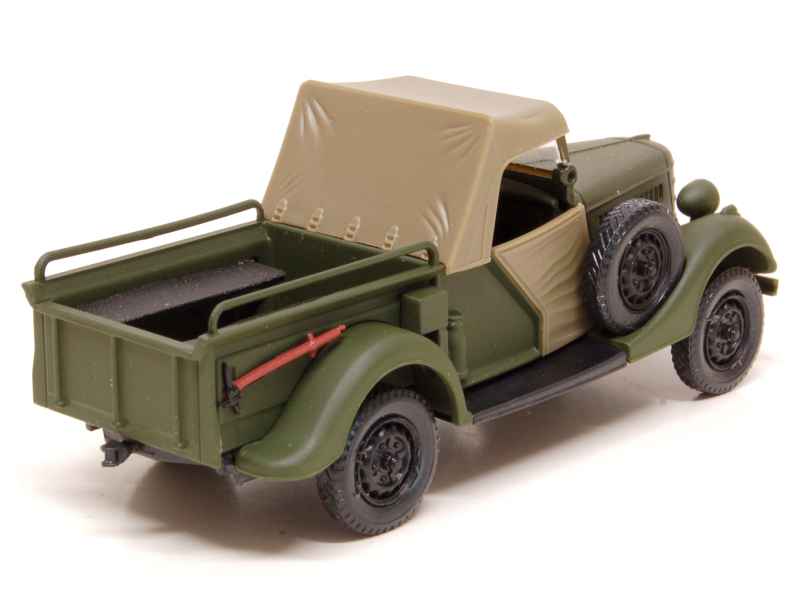 70774 GAZ 61-417 Pick-Up Bâché Militaire