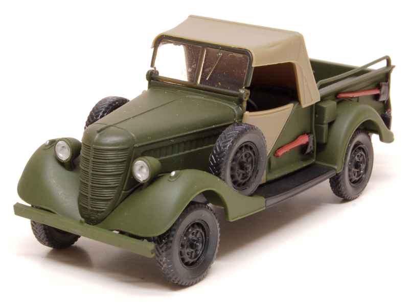 70774 GAZ 61-417 Pick-Up Bâché Militaire
