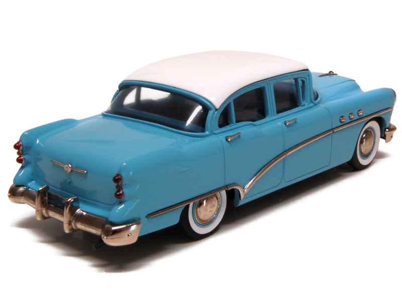 Diecast model cars Buick Special 1/43 Brooklin Sedan metallic grey/grun 1954 - A