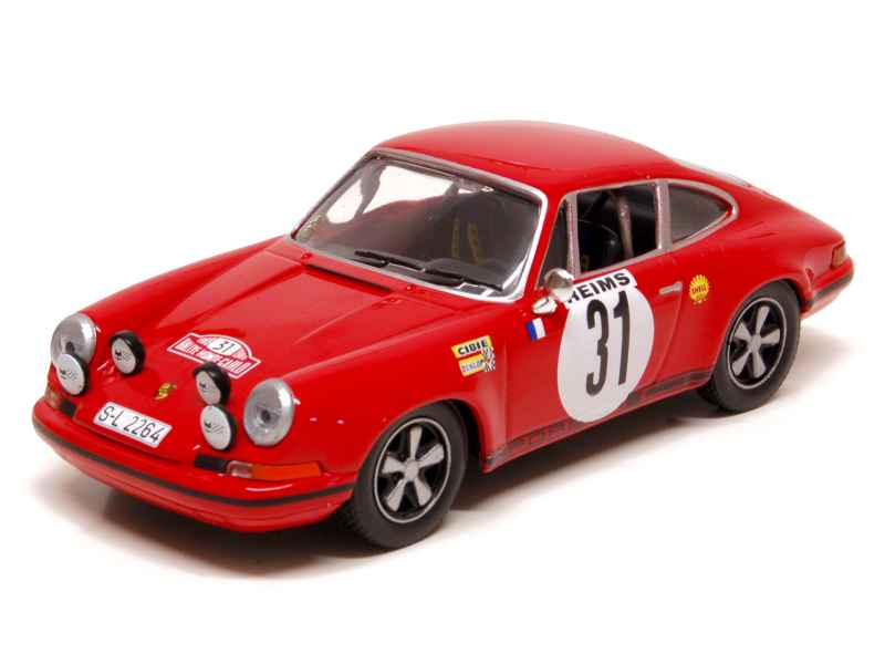 Trofeu DSN158 Porsche 911 2nd Monte Carlo 1969 No.31 Larrousse