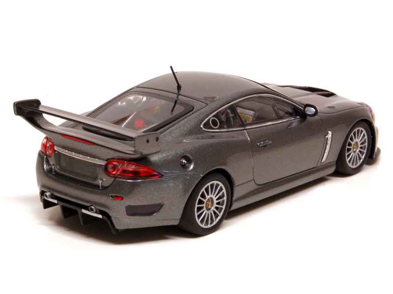 Miniature IXO 1/43 Jaguar XKRS N°81, 24 Heures Du Mans 2010, Verte, Avec Boîtier